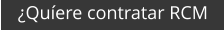 Quere contratar RCM